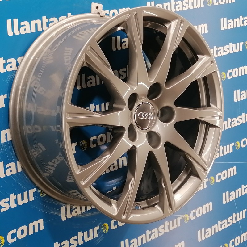 JUEGO DE LLANTAS ORIGINALES AUDI EN 17"