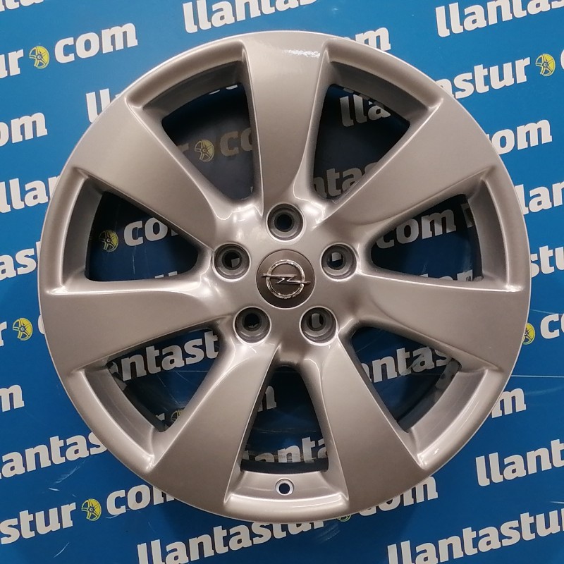 JUEGO DE LLANTAS ORIGINALES OPEL EN 18"