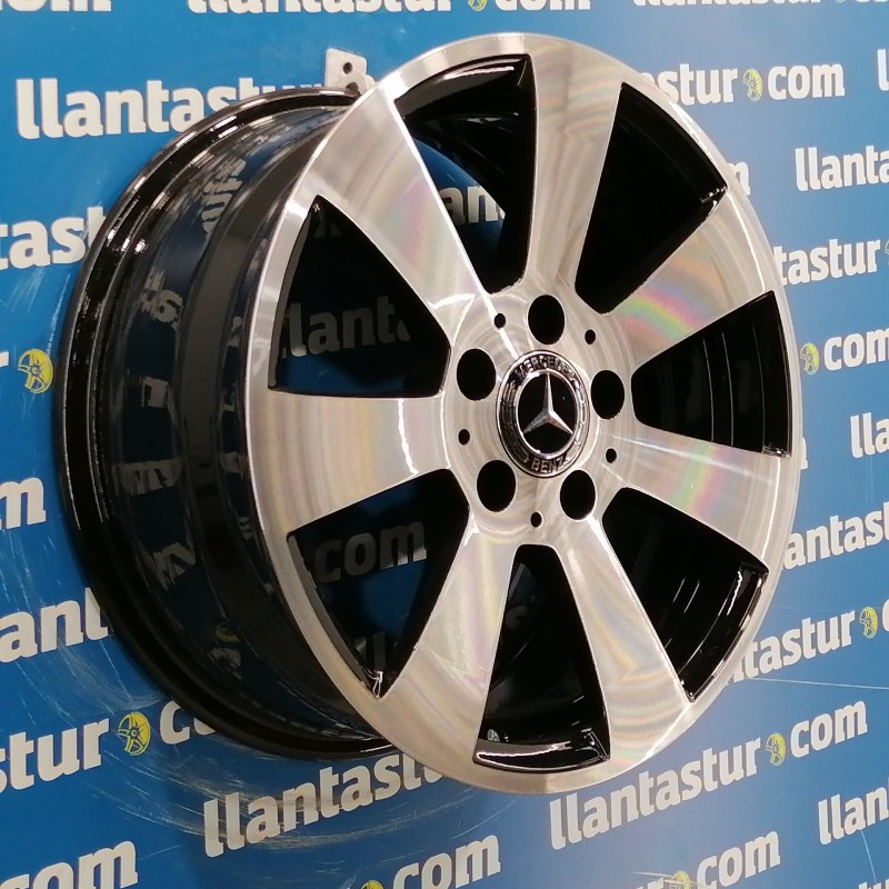 JUEGO DE LLANTAS ORIGINALES MERDECES EN 16"