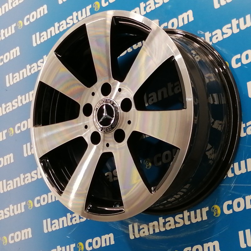 JUEGO DE LLANTAS ORIGINALES MERDECES EN 16"