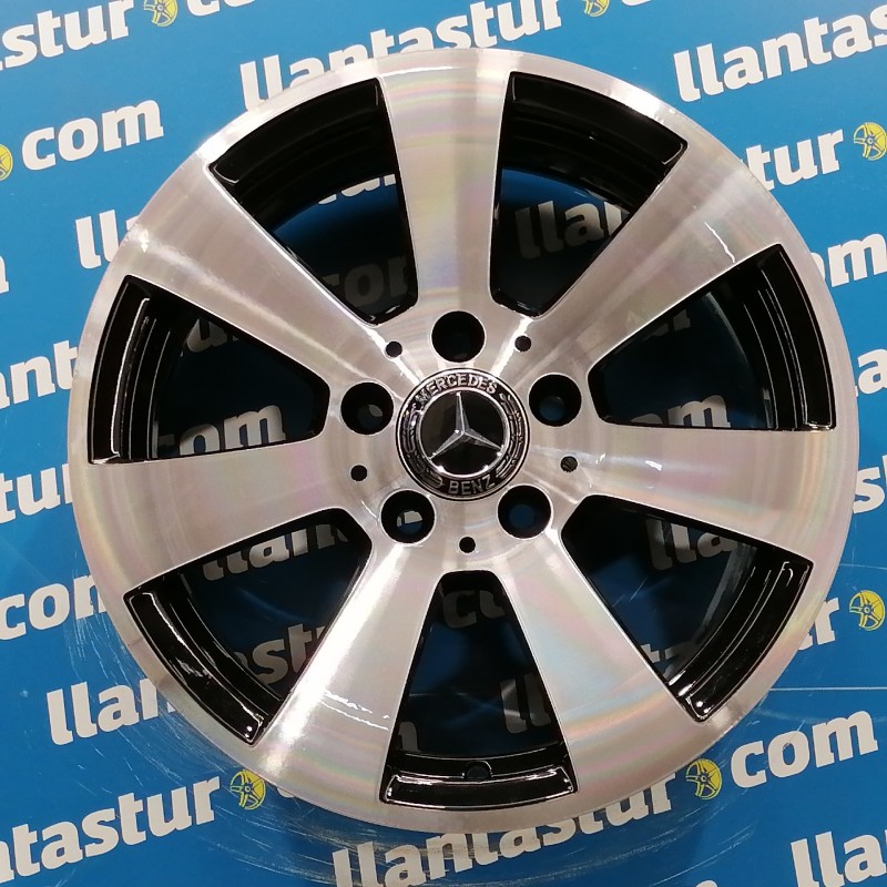 JUEGO DE LLANTAS ORIGINALES MERDECES EN 16"