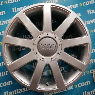 JUEGO DE LLANTAS ORIGINALES AUDI EN 17"