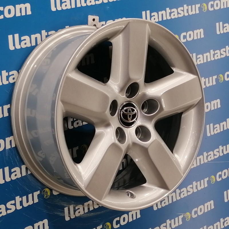 JUEGO DE LLANTAS ORIGINALES TOYOTA EN 16"