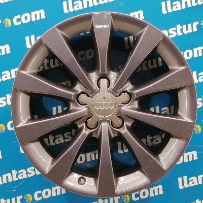 JUEGO DE LLANTAS ORIGINALES AUDI EN 17"