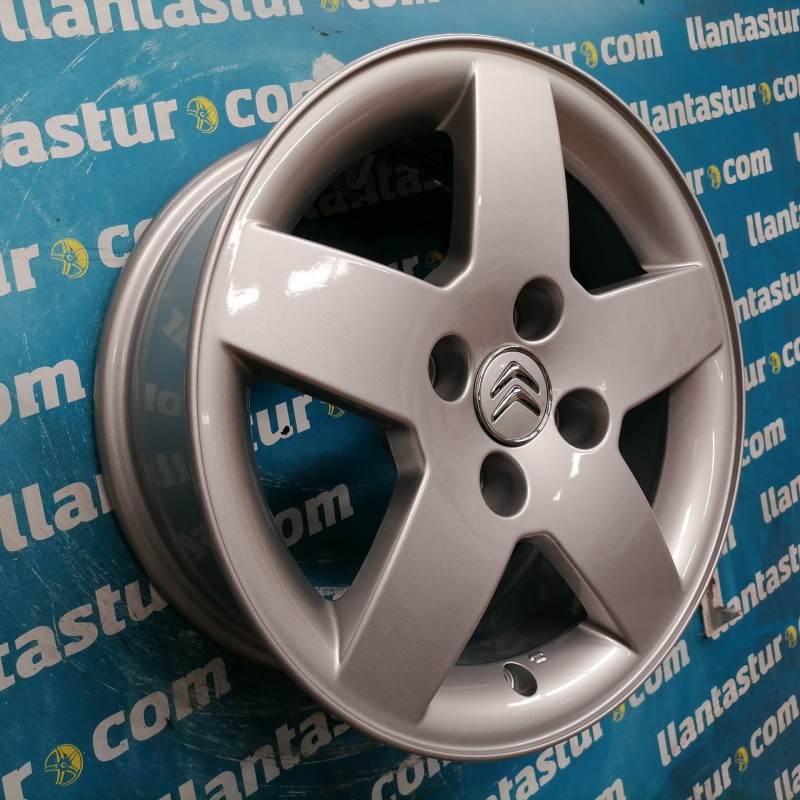 JUEGO DE LLANTAS ORIGINALES PEUGEOT/CITROEN EN 15"