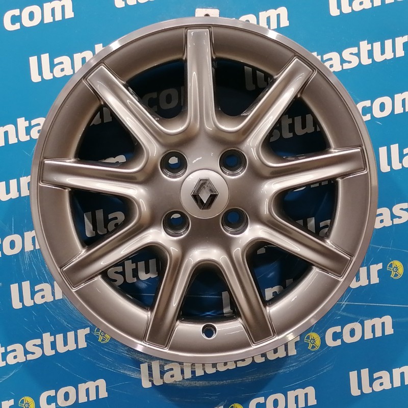 JUEGO DE LLANTAS ORIGINALES RENAULT EN 15"