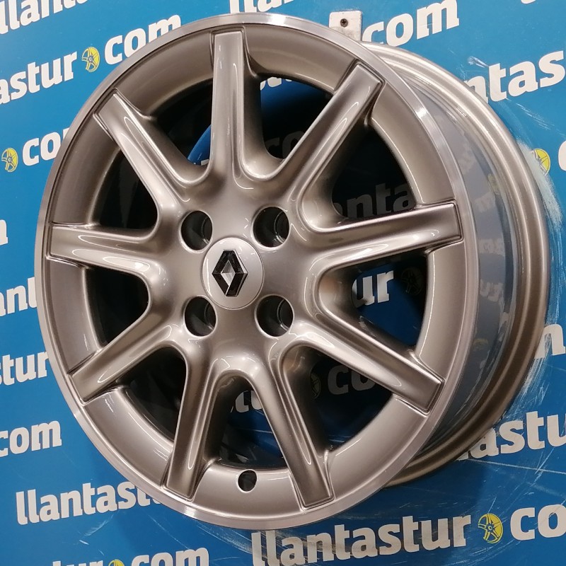 JUEGO DE LLANTAS ORIGINALES RENAULT EN 15"