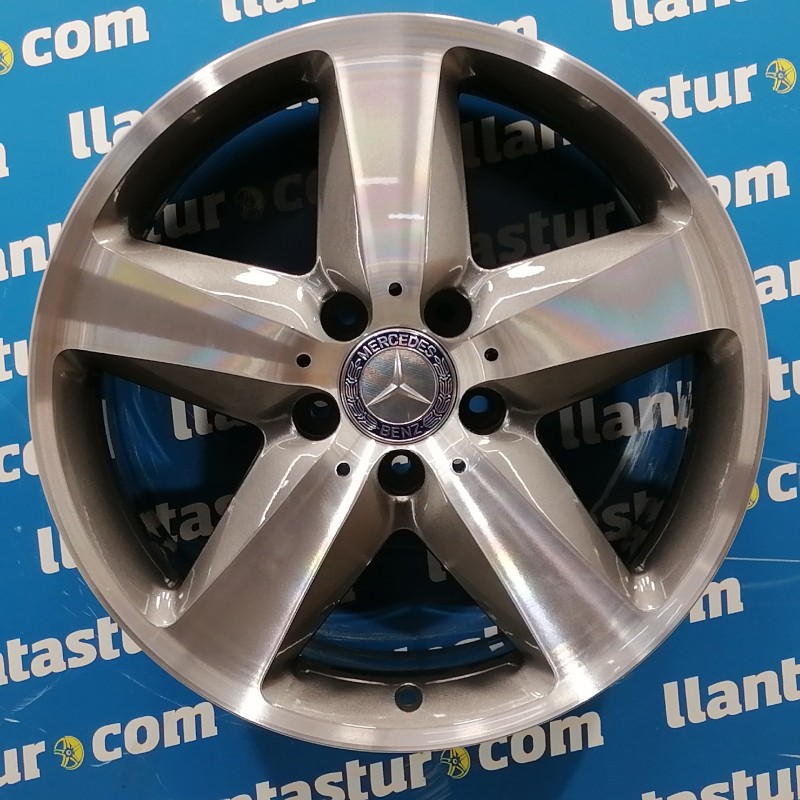 JUEGO DE LLANTAS ORIGINALES MERCEDES EN 17"