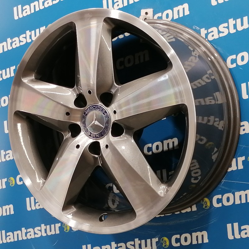 JUEGO DE LLANTAS ORIGINALES MERCEDES EN 17"