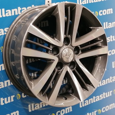 JUEGO DE LLANTAS ORIGINALES HYUNDAI EN 16"
