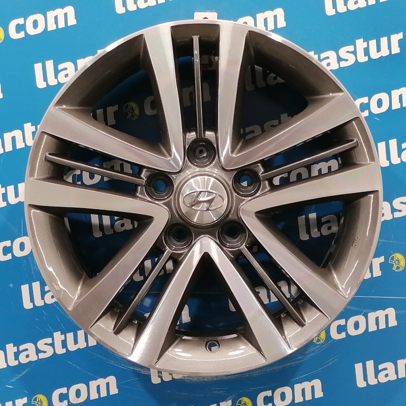 JUEGO DE LLANTAS ORIGINALES HYUNDAI EN 16"