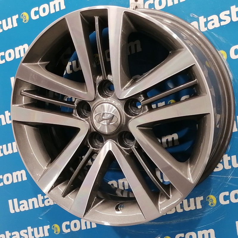 JUEGO DE LLANTAS ORIGINALES HYUNDAI EN 16"