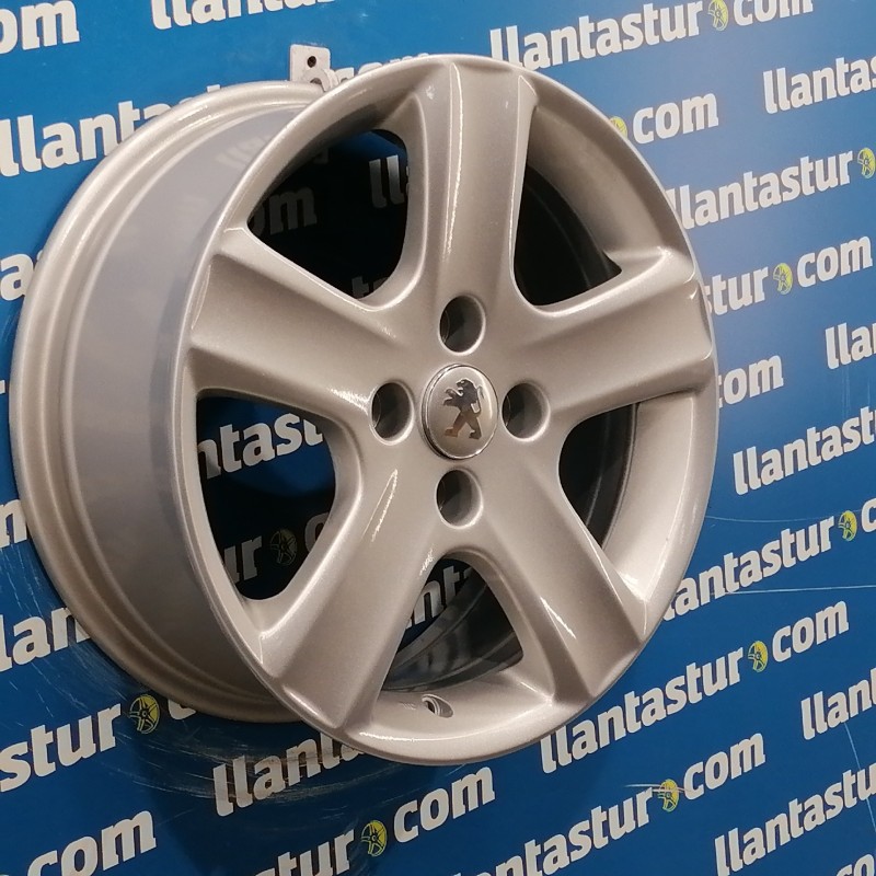 JUEGO DE LLANTAS ORIGINALES PEUGEOT EN 16"