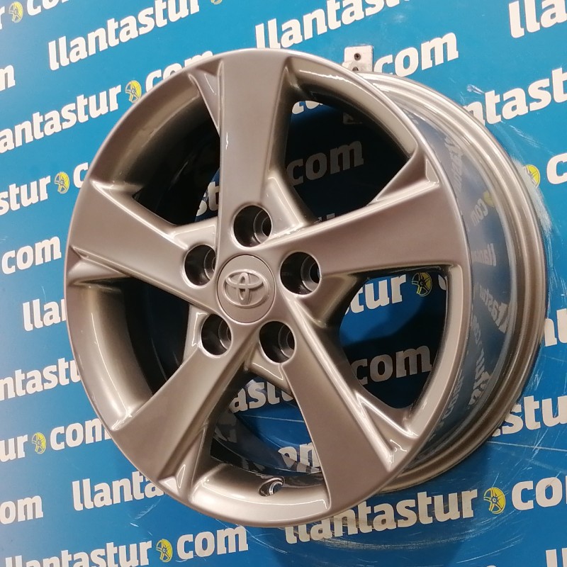JUEGO DE LLANTAS ORIGINALES TOYOTA EN 16"