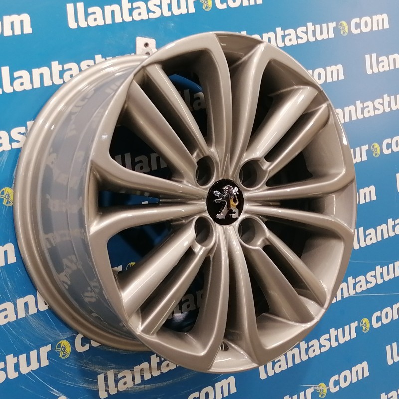 JUEGO DE LLANTAS ORIGINALES PEUGEOT EN 16"