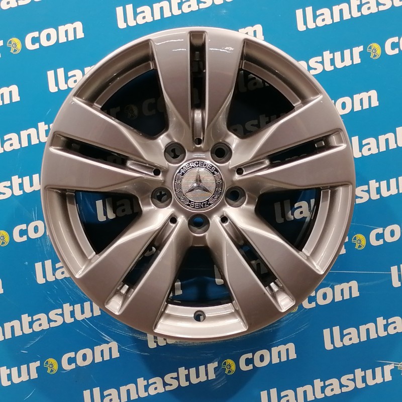 JUEGO DE LLANTAS ORIGINALES MERDECES EN 16"