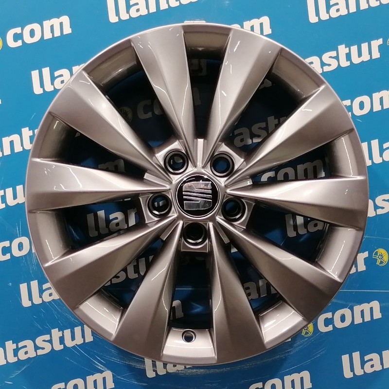 JUEGO DE LLANTAS ORIGINALES SEAT EN 16"