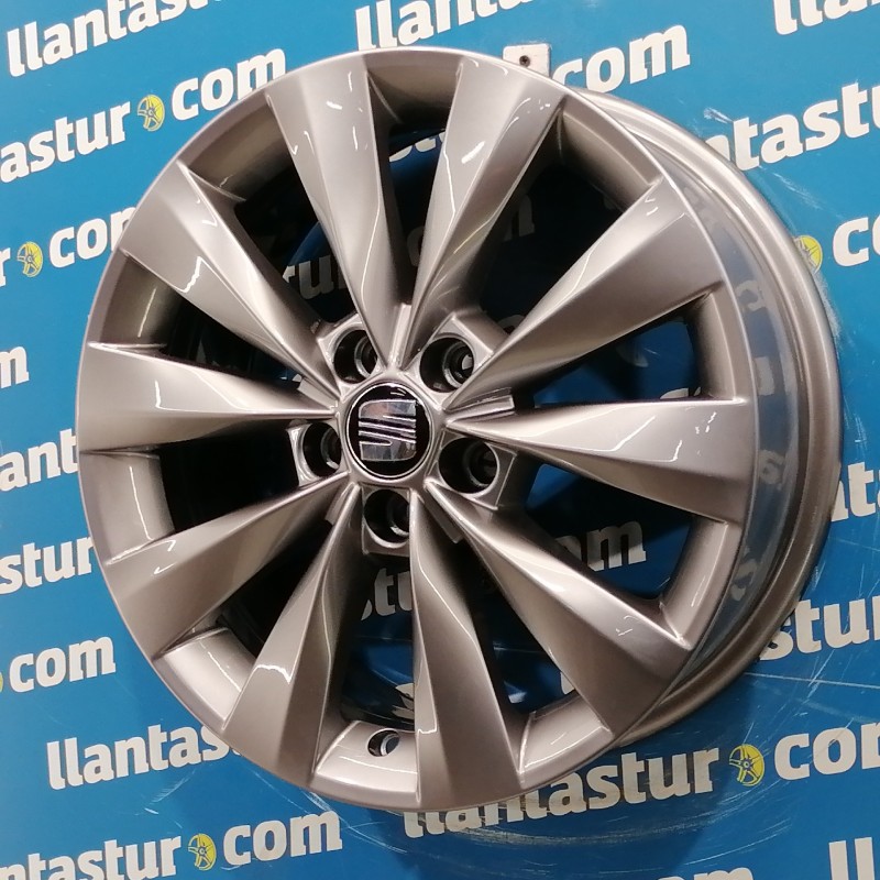 JUEGO DE LLANTAS ORIGINALES SEAT EN 16"