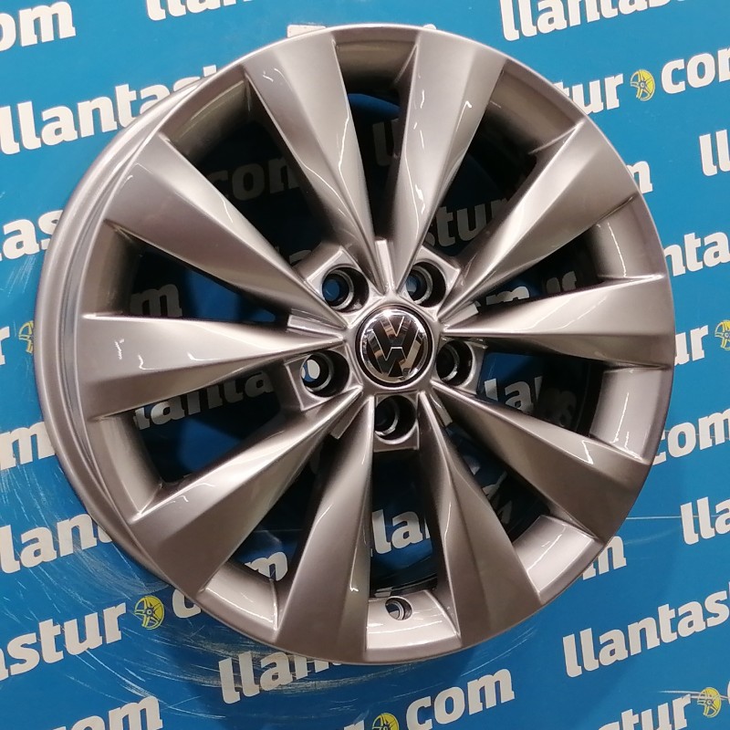 JUEGO DE LLANTAS ORIGINALES VOLKSWAGEN EN 16"