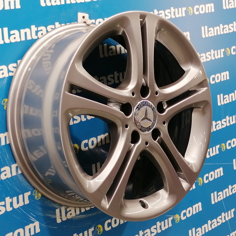 JUEGO DE LLANTAS ORIGINALES MERCEDES EN 17"