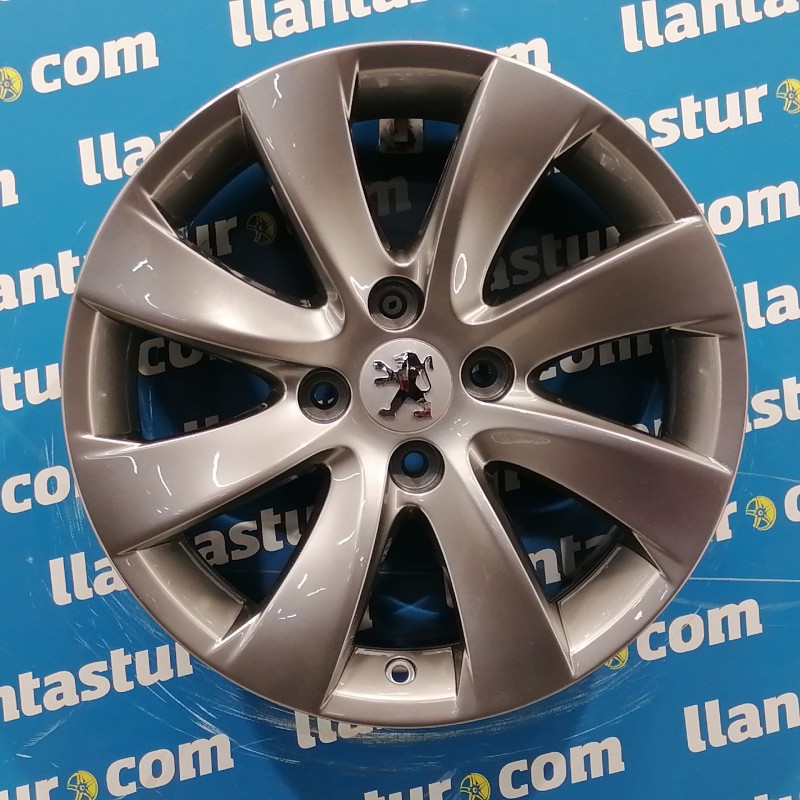 JUEGO DE LLANTAS ORIGINALES PEUGEOT EN 16"