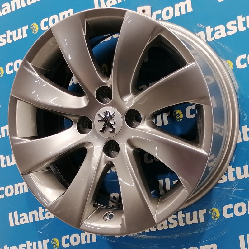 JUEGO DE LLANTAS ORIGINALES PEUGEOT EN 16"