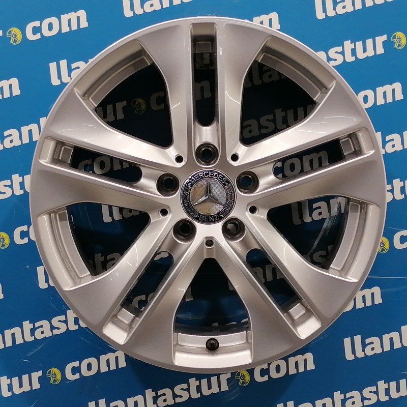 JUEGO DE LLANTAS ORIGINALES MERCEDES EN 17"