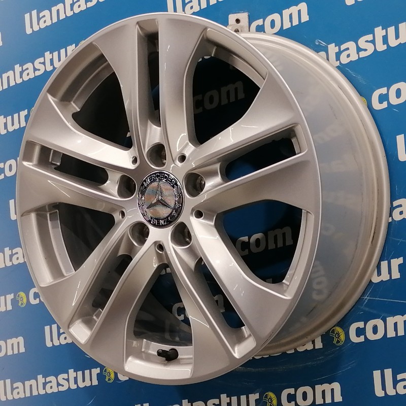 JUEGO DE LLANTAS ORIGINALES MERCEDES EN 17"
