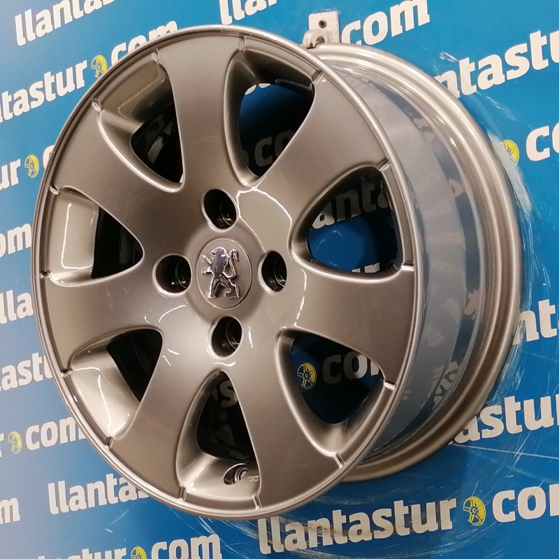 JUEGO DE LLANTAS ORIGINALES PEUGEOT EN 15"