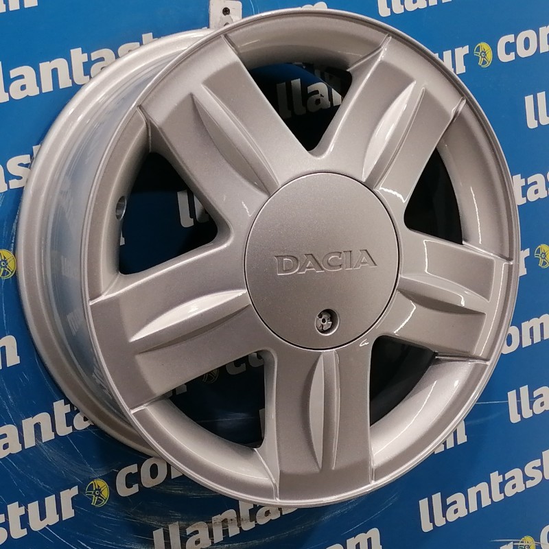 JUEGO DE LLANTAS ORIGINALES DACIA EN 15"