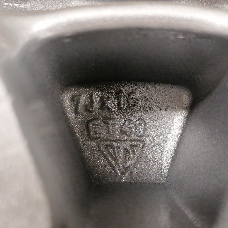 JUEGO DE LLANTAS ORIGINALES PORSCHE BOXSTER EN 16"