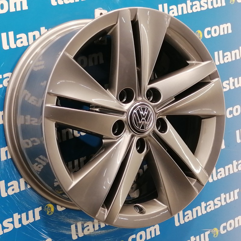 JUEGO DE LLANTAS ORIGINALES VOLKSWAGEN EN 16"