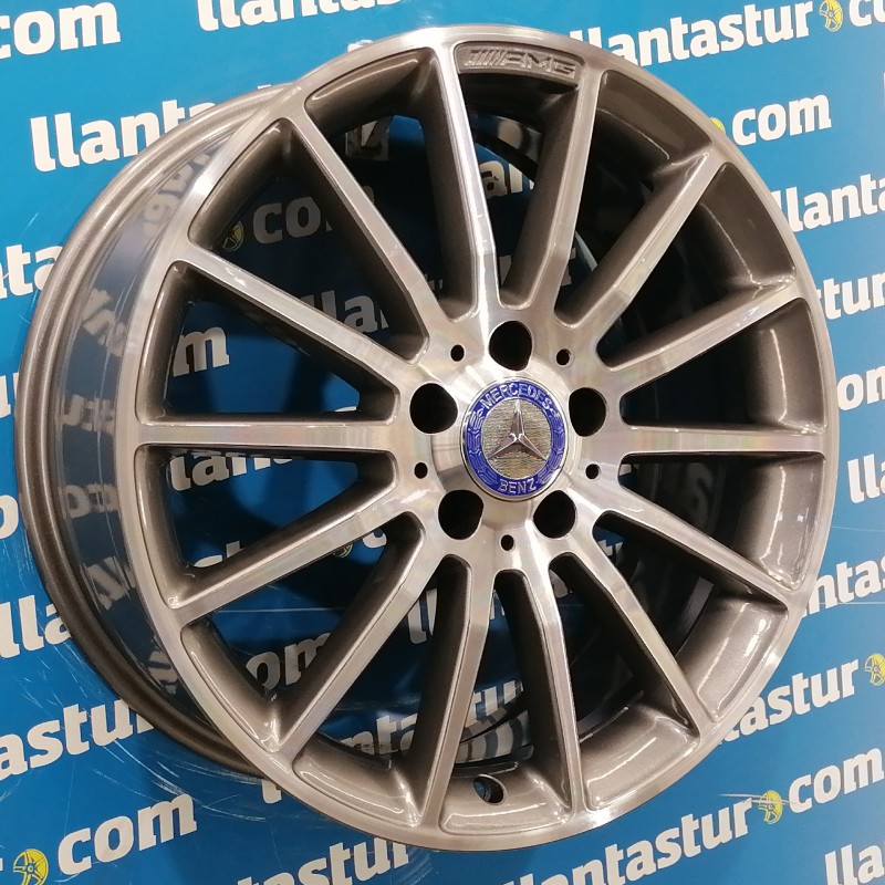 JUEGO DE LLANTAS ORIGINALES MERCEDES EN 18"