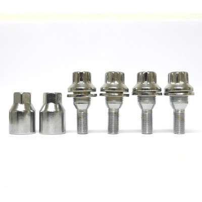 JUEGO DE TORNILLOS ANTIRROBO ASIENTO PLANO