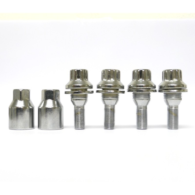 JUEGO DE TORNILLOS ANTIRROBO ASIENTO PLANO