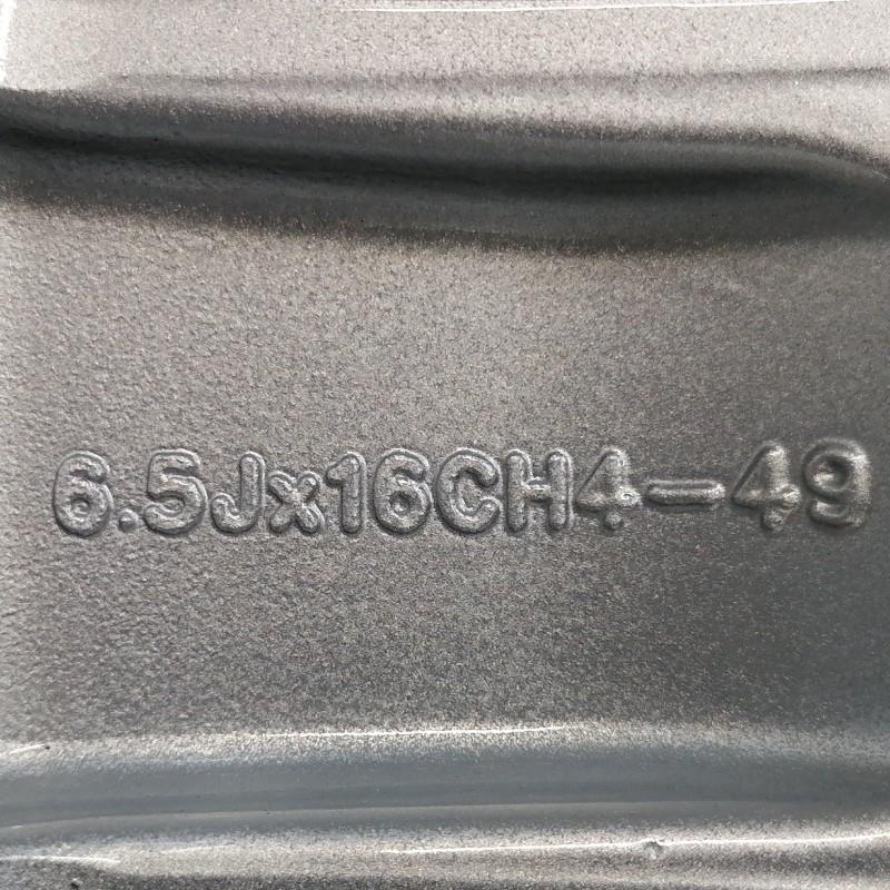 JUEGO DE LLANTAS ORIGINALES RENAULT EN 16"