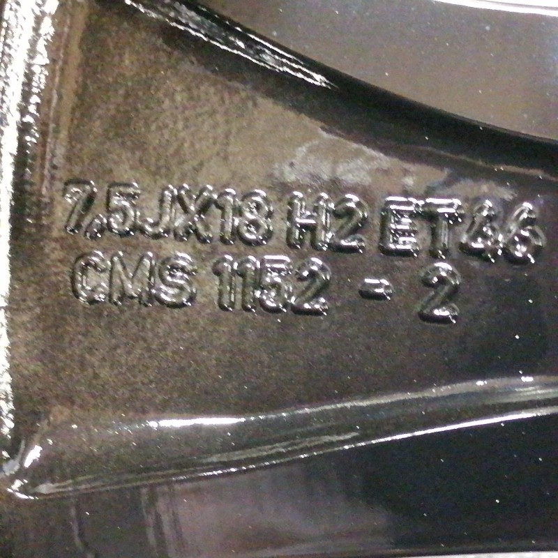 JUEGO DE LLANTAS ORIGINALES SEAT EN 18"