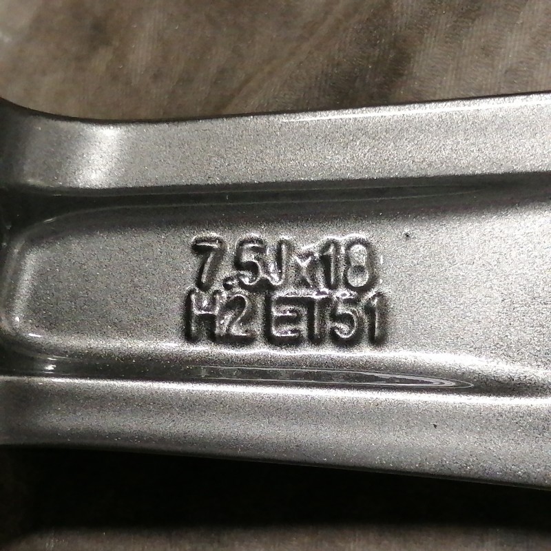 JUEGO DE LLANTAS ORIGINALES SEAT EN 18"