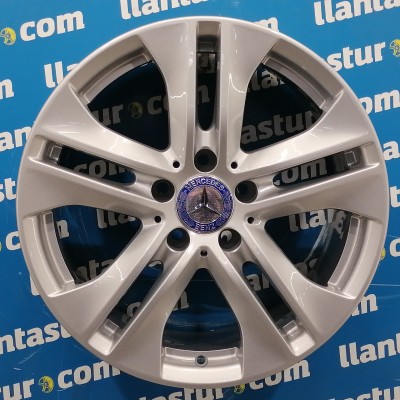 JUEGO DE LLANTAS ORIGINALES MERCEDES EN 17"