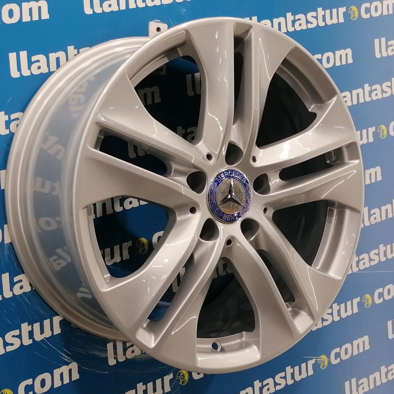 JUEGO DE LLANTAS ORIGINALES MERCEDES EN 17"