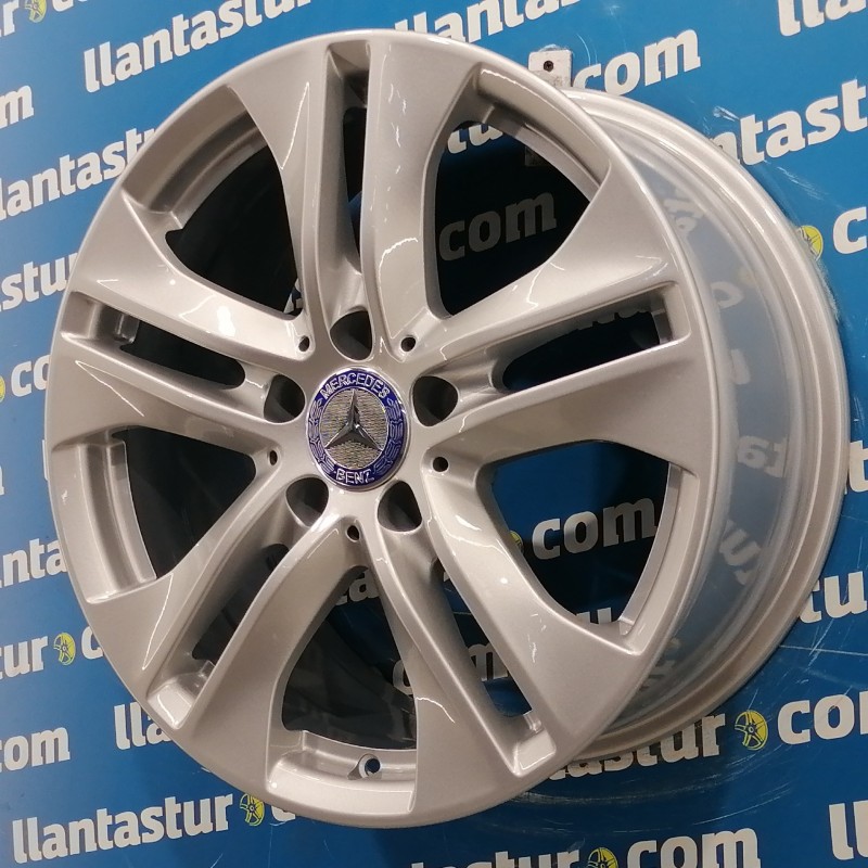 JUEGO DE LLANTAS ORIGINALES MERCEDES EN 17"