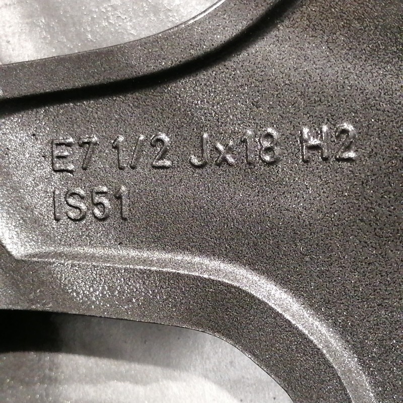 LLANTA SUELTA ORIGINAL BMW EN 18" 6856070