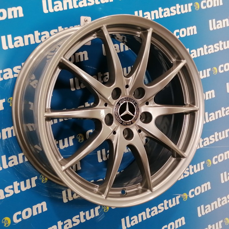 JUEGO DE LLANTAS ORIGINALES MERCEDES EN 17"