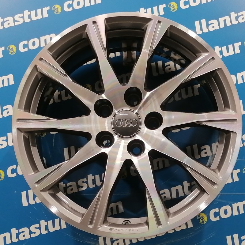 JUEGO DE LLANTAS ORIGINALES AUDI EN 17"