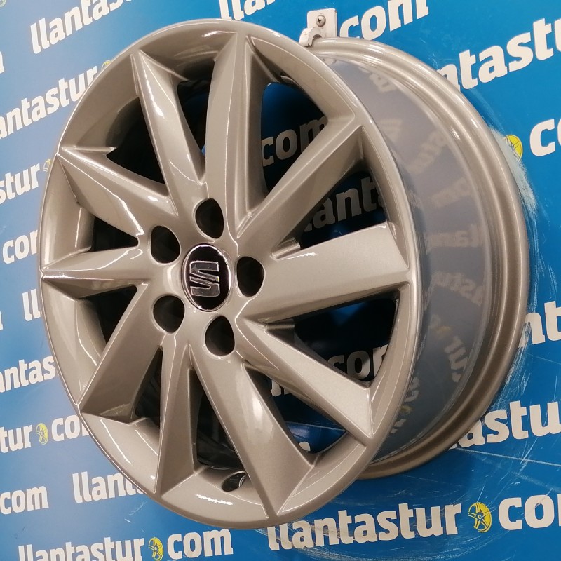 JUEGO DE LLANTAS ORIGINALES SEAT EN 15"