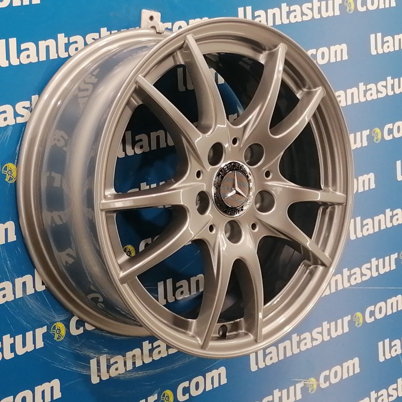 JUEGO DE LLANTAS ORIGINALES MERCEDES EN 16"