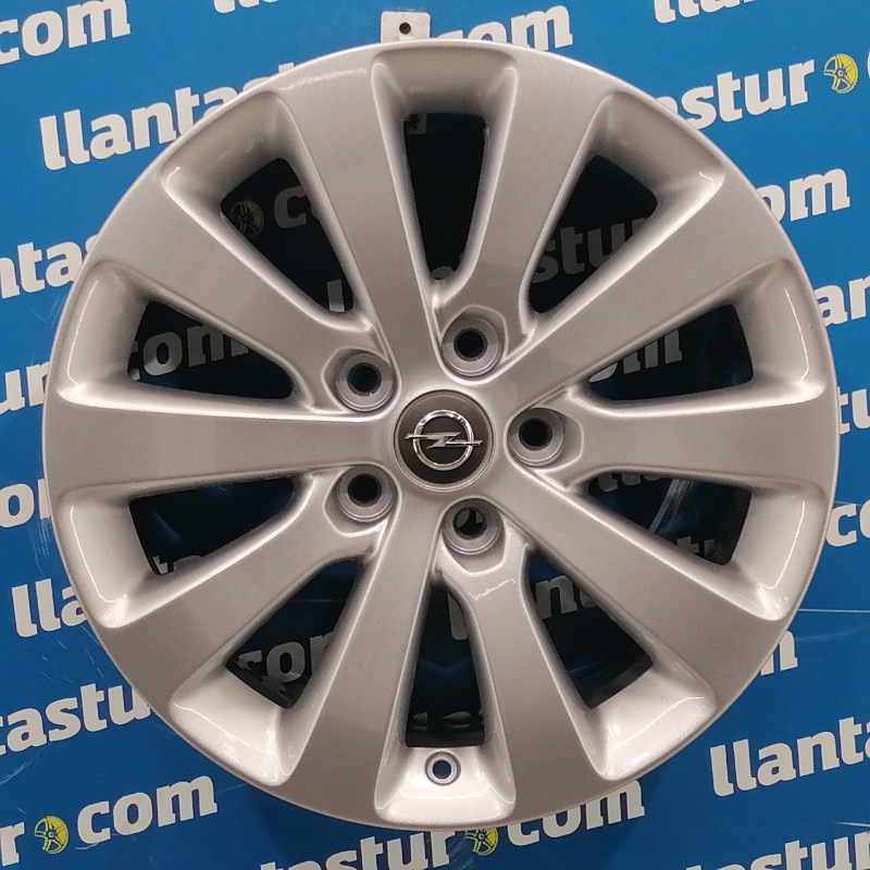 JUEGO DE LLANTAS ORIGINALES OPEL EN 17"