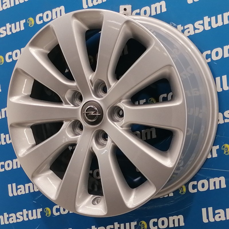 JUEGO DE LLANTAS ORIGINALES OPEL EN 17"