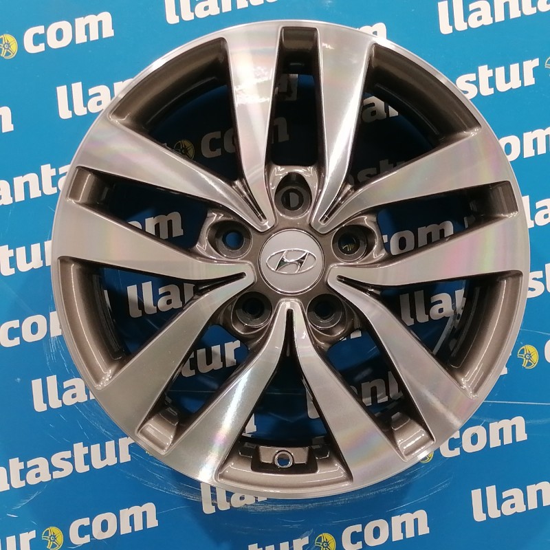 JUEGO DE LLANTAS ORIGINALES HYUNDAI EN 16"
