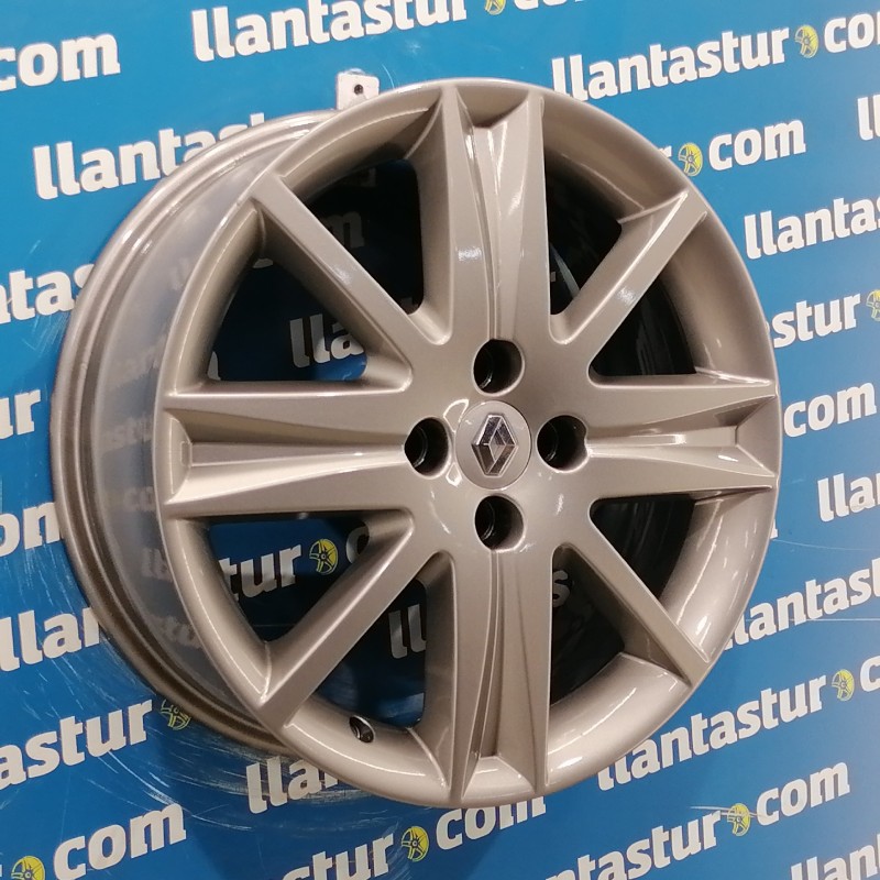 JUEGO DE LLANTAS ORIGINALES RENAULT EN 17"